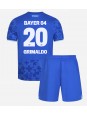 Billige Bayer Leverkusen Alejandro Grimaldo #20 Tredjedraktsett Barn 2025-26 Kortermet (+ Korte bukser)